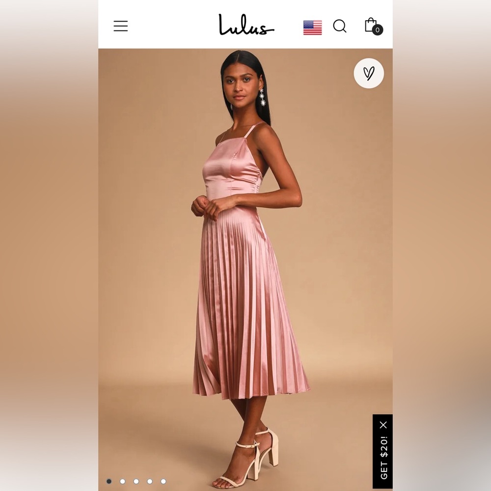 Satin dress
